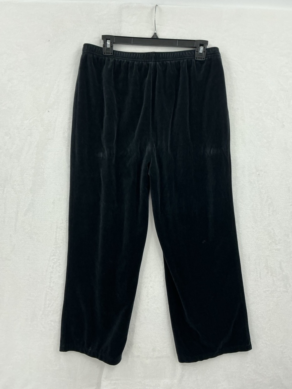 Wide-Leg Black Pull-On Palazzo Pants 830 - Picture 7 of 7